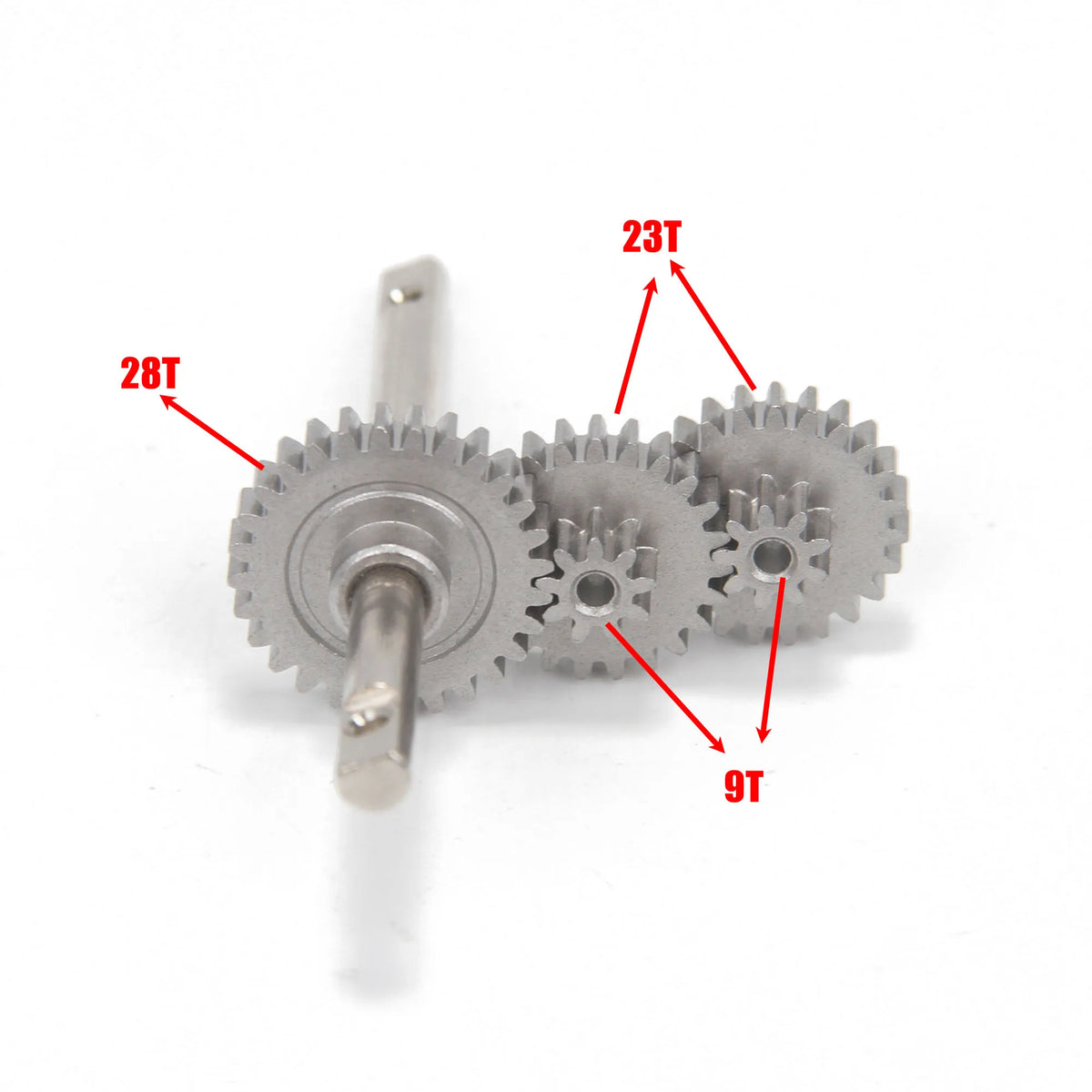 Metal Transmission Gearbox Gear Box for 1/12 RC Car MN82 MN78 MN99S MN168 MN98 MN Model Crawler 370 Motor Upgrade Accessories