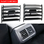 For Golf 7 7.5 MK7 MK7.5 Rear AC Air Condition Vent Grill Folding Clip Trim 5GG819203 5G0819203 Center AC Air Vent Grill Parts