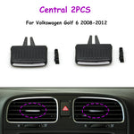 Golf 6 Sagitar Jetta Car Front Rear Air Conditioner AC Vent Grille Slider Outlet Tab Clip Repair Kit For Volkswagen  5KD819703