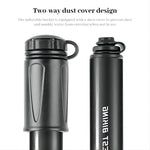 WEST BIKING Mini Aluminum Alloy Bicycle Hand Air Pump | 100Psi Tire Inflator for Schr alternate view