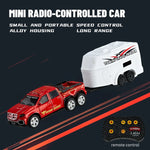 New RC Car MINI Alloy 1/64 Remote Control Car Convenient to Carry 60 Minutes of Work T close-up view
