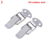 2PCS Snap Lock Toggle Latches Spring Loaded Clamp Clip Case Box Latch Catch Toggle Ten close-up view