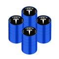 4Pcs Alloy Tesla Valve Caps | Dust Cover for Model 3 Y S X Cybertruck Roadster additional angle