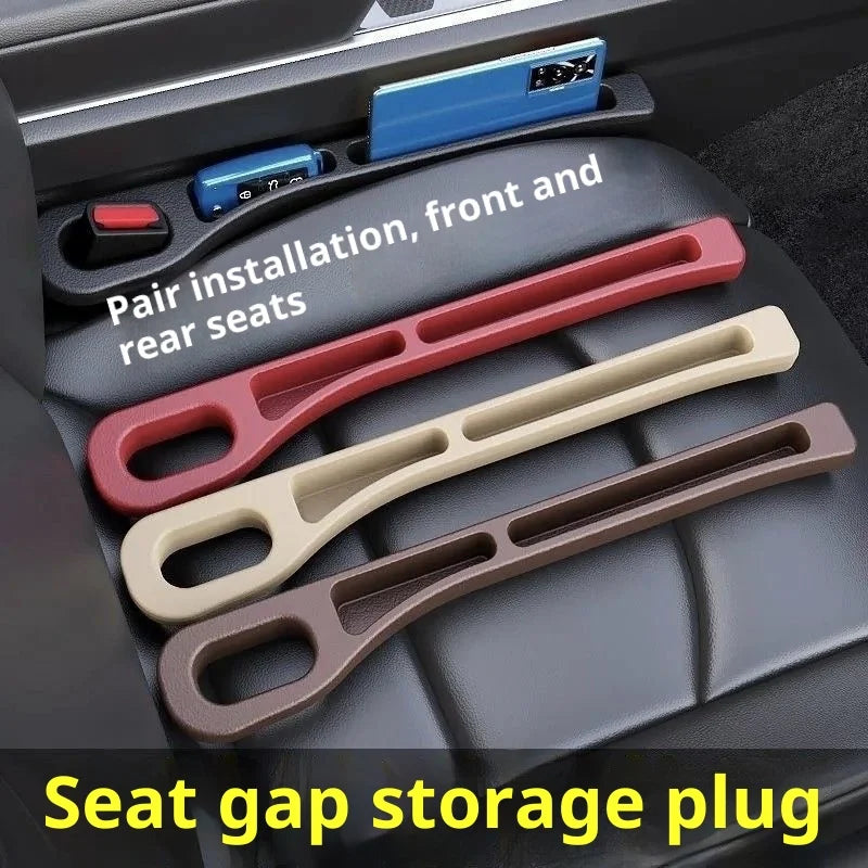 2pcs of Car Seat Gap Plug Strips Car Seat Gap Storage Box, Car Seat Position Storage alternate view