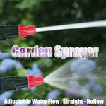 2L Transparent Foam Sprayer | Hand-Held Air Pressure Sprayer for Car Wash and Watering close-up view