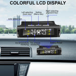 Tire Pressure Solar TPMS Car Tyre Pressure Monitoring System Solar Power Auto Security Alarm Systems Power External Sensor Auto Accessories Universal