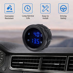 2" 52mm Digital Turbo Boost Gauge PSI BAR Car Water Temp Voltmeter Tachometer Rpm Gauge detail view
