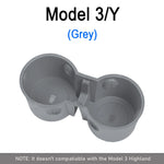 Tesla Model 3 & Model Y Cup Holder Insert | Non-Slip Center Console Organizer alternate view
