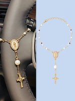 Steering Wheel Bead Ornament | Bead Car Pendant Accessory | Car Decoration | Car Penda close-up view
