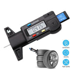 Digital Car Tyre Tread Depth Gauge | 0-25.4mm ABS Plastic Tire Wear Detection Tool alternate view