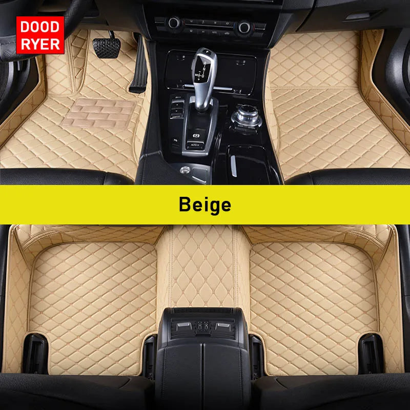 DOODRYER Custom Car Floor Mats For Landrover Freelander LR2 LR1 Auto Carpets Foot Coche Accessorie