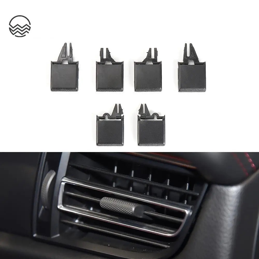 Easy Installation Car Front Rear AC Air Vent Outlet Tab Clip Repair Kit Air Conditioning Vent Outlet Clip For Porsche Macan
