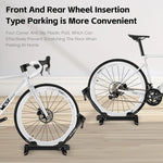 WEST BIKING Double Pole Bicycle Parking Stand | Foldable Indoor Bike Rack for 24-29 I lifestyle view
