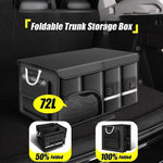 Foldable Waterproof Oxford Cloth Trunk Storage Box Large Capacity Car Organizer Portable for Camping