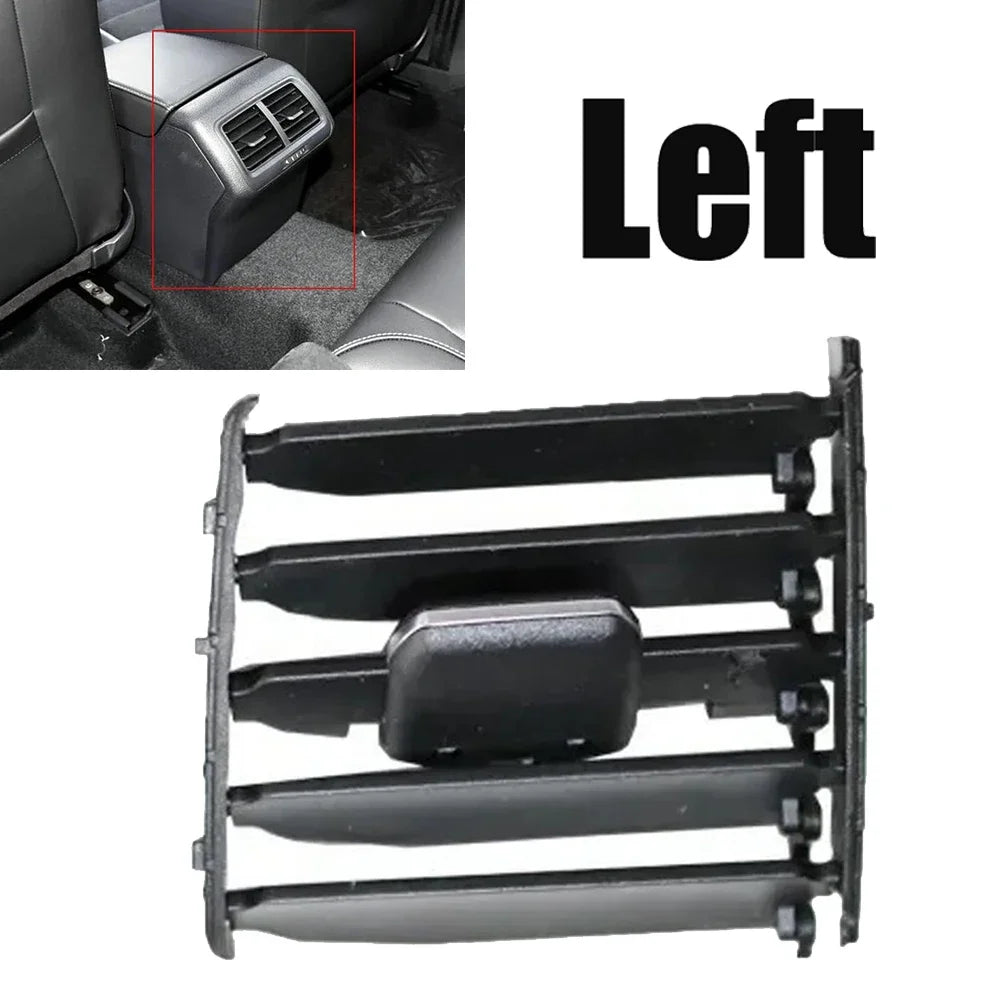 1pc Car Rear Armrest Center A/C Air Conditioning Air Vent Grill Folding Clip Trim For Golf 7 7.5 MK7 MK7.5 2013-2020