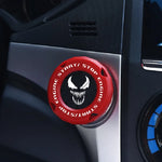 Car Ignition Switch Cover One-touch Start Button Rotating Protective Cap,Motorcycle Start Stop Ring Decoration Interior Sticker