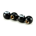 4Pcs Universal Cross Tire Valve Caps | Car Truck SUV Motorcycle Dust Cover alternate view