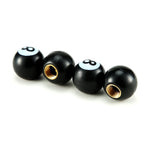 4Pcs Universal Cross Tire Valve Caps | Car Truck SUV Motorcycle Dust Cover alternate view