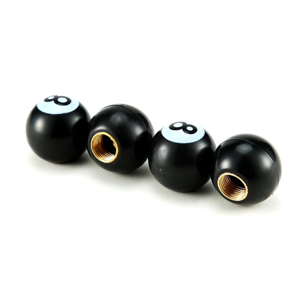 4Pcs Universal Cross Tire Valve Caps | Car Truck SUV Motorcycle Dust Cover alternate view