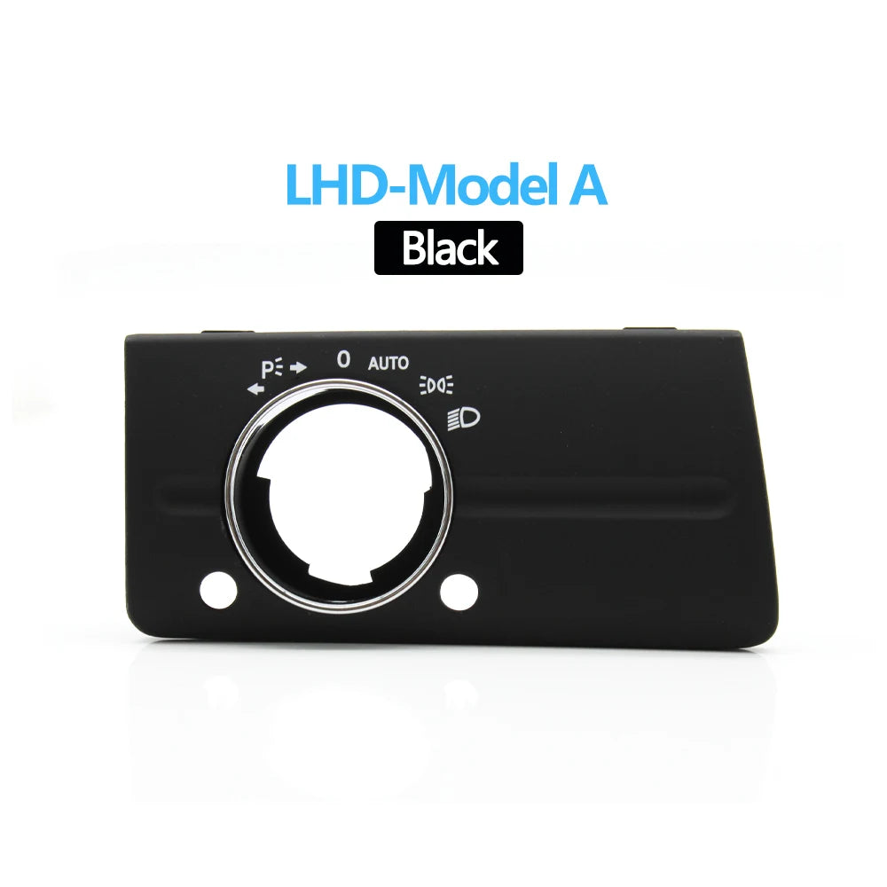 LHD RHD Front Dashboard Headlight Lamp Switch Cover Trim Replacement For Mercedes Benz W211 E Class 320 350 550 2003-2008