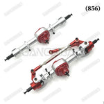 MN82 Remote Control Car Upgrade Metal Front and Rear Axle Drive Shaft Shock Absorber Tire for MN 1/12 MN82T LC79 MN82S MN82Pro