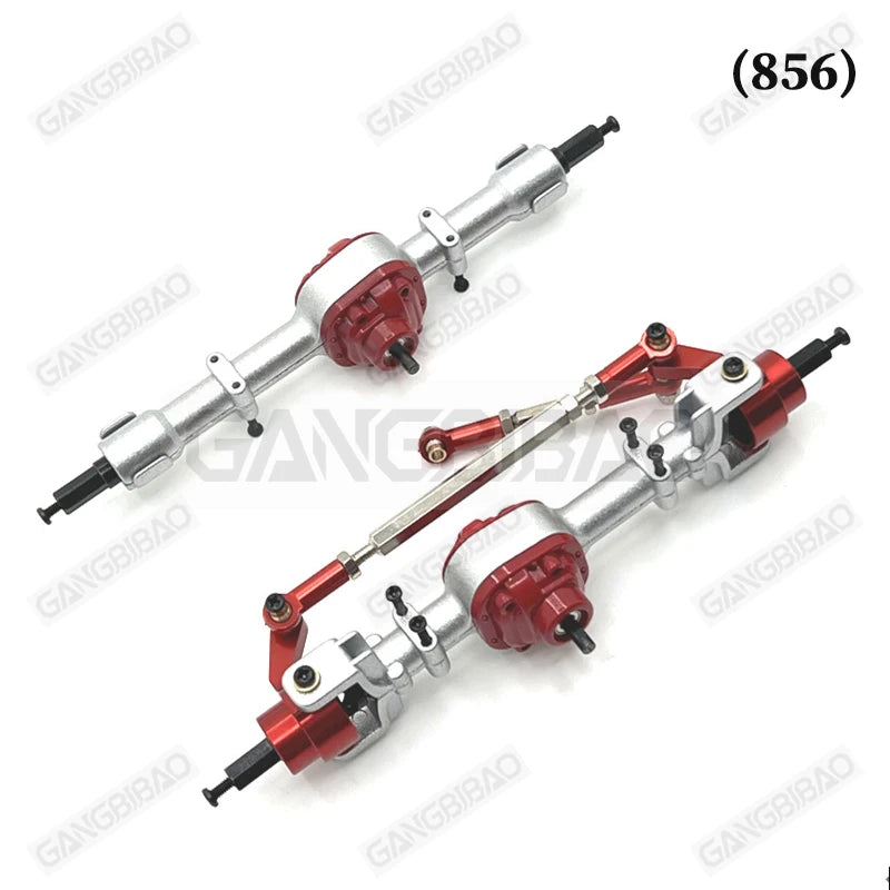 MN82 Remote Control Car Upgrade Metal Front and Rear Axle Drive Shaft Shock Absorber Tire for MN 1/12 MN82T LC79 MN82S MN82Pro