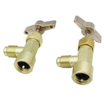 1/4 Thread Adapter R-134a Refrigerant Can Dispensing Bottle Tap Opener Valve 60*35mm Car detail view