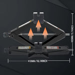 Special Tool Car Jack 08T 1T 2T Portable Labor Saving Hand Cranked Scissor Jack Car R lifestyle view