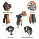 High-Pressure Water Spray Gun | Car Washer Hose Nozzle for Garden Watering close-up view