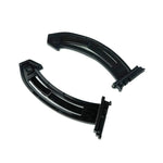 5114275 93176476 Holding Bracket Mount Glove Box Frame Set for Opel Astra G From 1998- close-up view