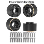 Brass Weights 12mm Wheel Hex Hub Widen Adapter for 1/10 RC Crawler 1.9 2.2Inch Whee additional angle