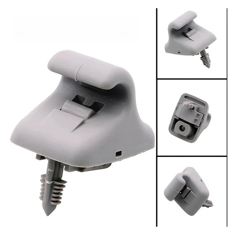 2Pcs Sun Visor Clip Repair Reliable Car Visor Sunshade Holder Mounting Clip Replacement Accessory Car Sunshade Accessories
