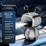 Creative Car Smart Aromatherapy Diffuser | Robot-shaped Air Freshener with Long-lastin close-up view