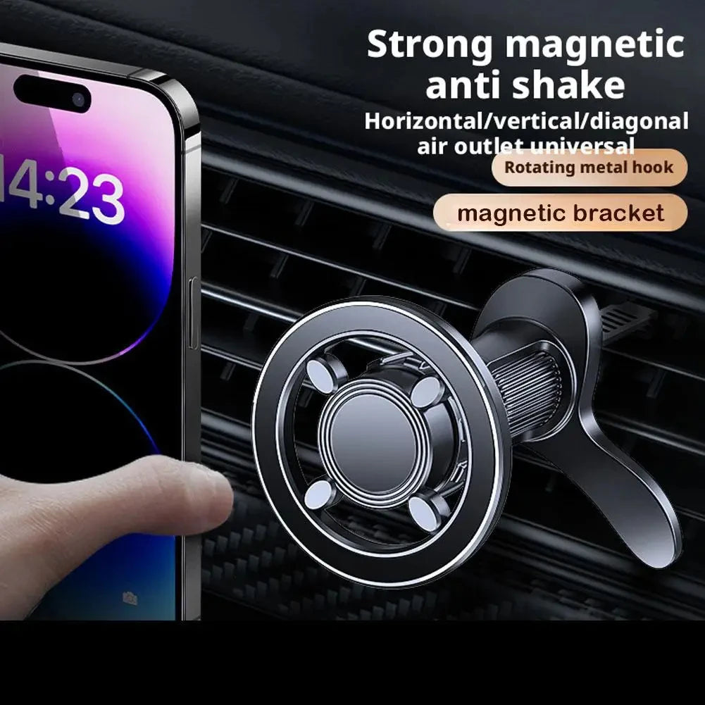 Magnetic Car Phone Holder Stand Car Air Outlet Navigation Bracket For Magsafe Support alternate view