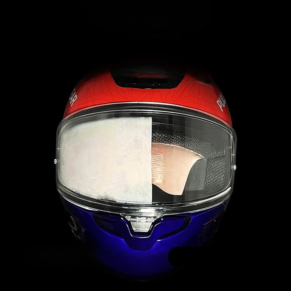 Helmet Face Shield Anti Fog Motorcycle Protected Helmet Accessories Fit for LS2 MX702 lifestyle view