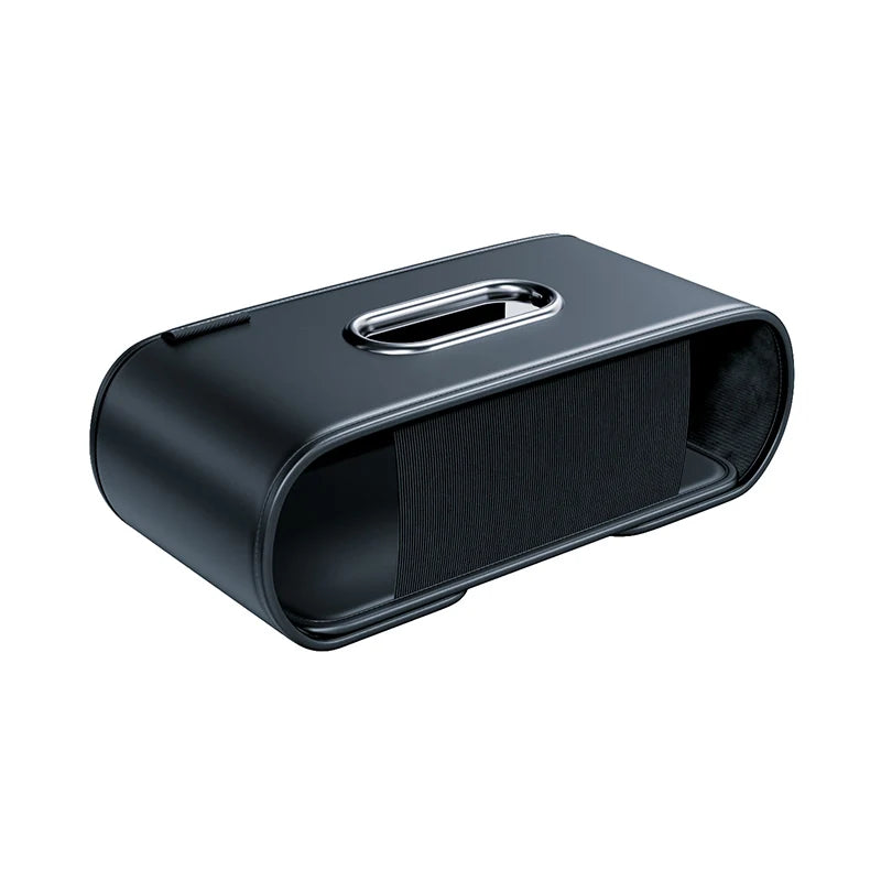 Car Tissue Box Cover Artificial Leather Universal Center Console Armrest