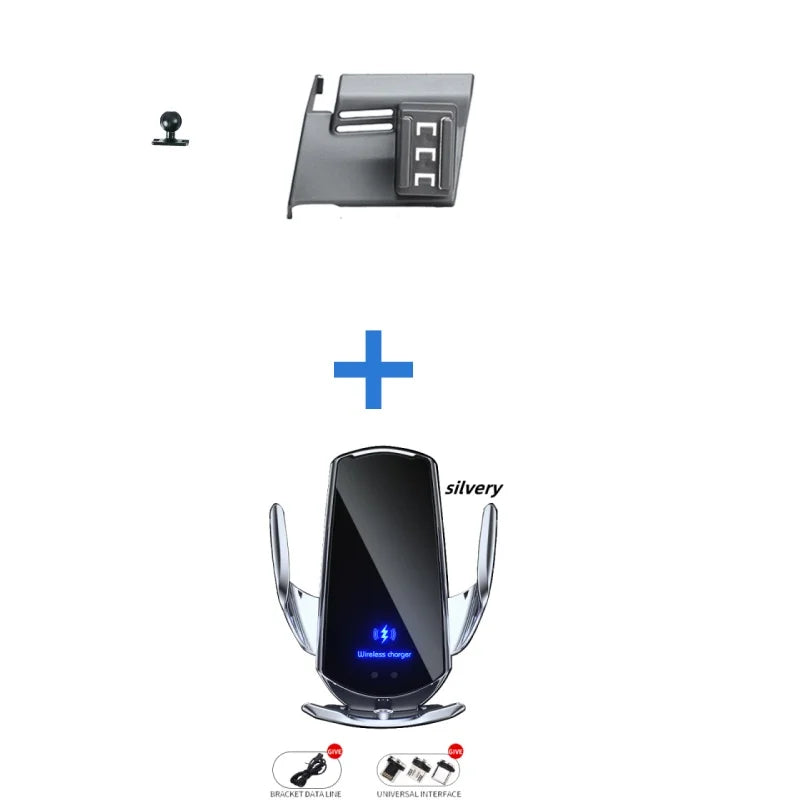Car Phone Holder Special Fixed Bracket Base For Tesla MODEL 3 MODEL Y 2021 2022 Wireless Charging Stand Interior Accessorie