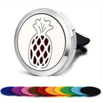 Car Diffusers, 1 PC car air vent diffuser clip (does not include fragrance chemicals) with 10 PCS pads，car AC vent interior
