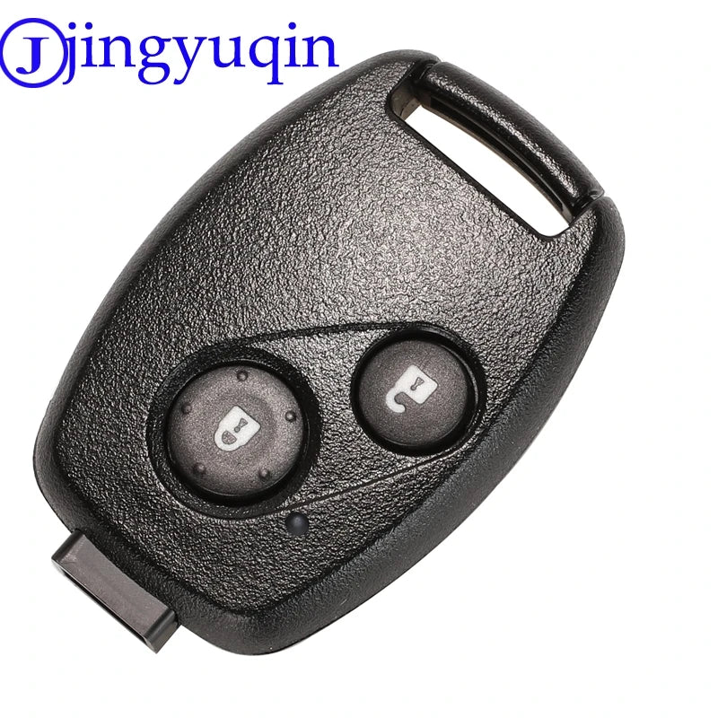 jingyuqin With Rubber Pad Car Key Remote Fob Cover For Honda Accord CRV Pilot Civic additional angle