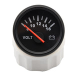 52mm Volt Gauge Marine Auto Voltmeter | Universal 8-16V Waterproof Car Boat Instrumen alternate view