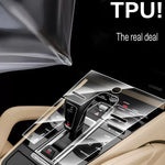Car Interior Door Center Console Media Dashboard Navigation TPU Anti-scratch Protecto lifestyle view
