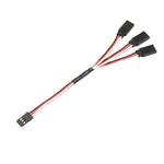 RC Servo Extension Wire Cable Futaba JR Male to Female close-up view