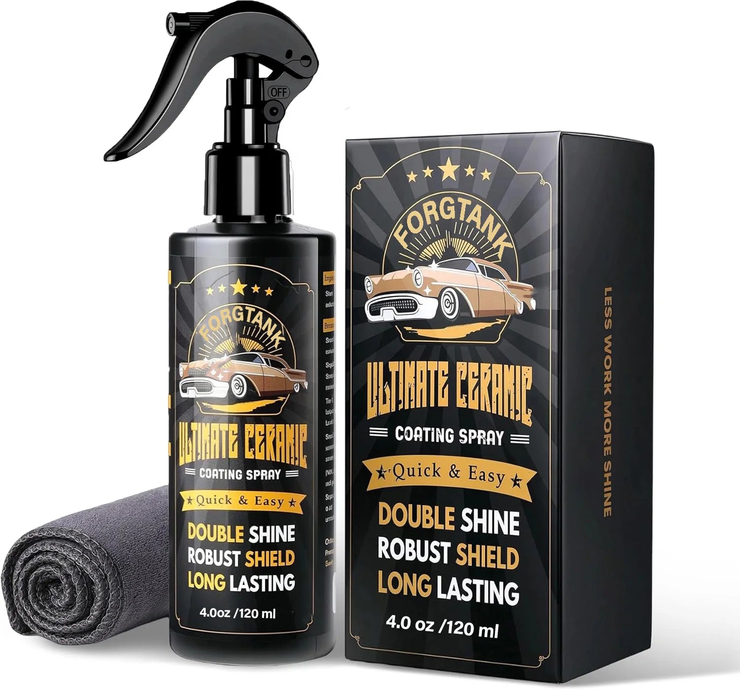 Ceramic Coating Spray for Car Polish | Unmatched Shine Car Wax Sealant alternate view