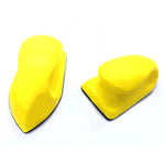 Car Leather Seat Cleaning Brush | Nano Felt Duster Sponge Pad for Interior Care close-up view
