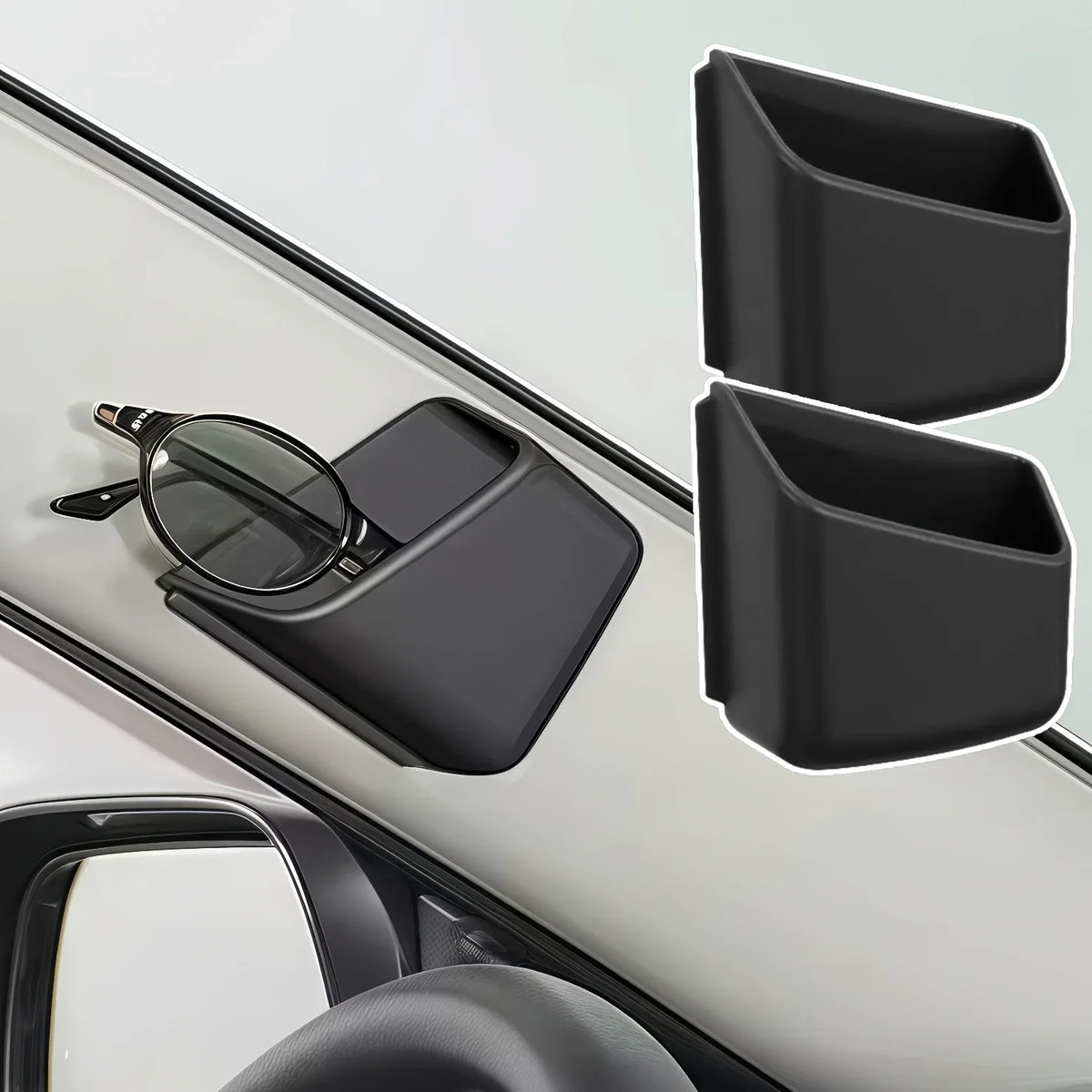 ABS Car Organizer for Glasses and Phone