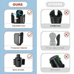 All Purpose Cup Holder Expander for Car Organizer Adapters Holders Universal Compatibl close-up view
