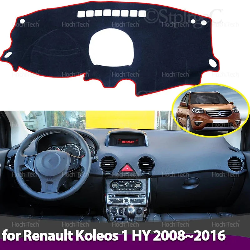 Car Dashboard Cover for Renault Koleos 2008-2016 Samsung QM5 | Anti-Glare Dash Mat