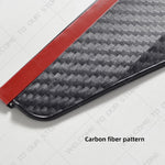 2PCS Car Rearview Mirror Rain Eyebrow | Carbon Fiber Rain Shield Cover detail view