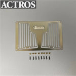 2pcs Metal Headlight Guard Lampshade for 1/14 Tamiya RC Truck Tipper BENZ Arocs 3363 3348 Car DIY Parts