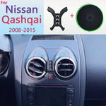 Car Phone Holder Base Special Mounts For Nissan Qashqai J10 2008 2009 2010 2011 2012-2015 15W Wireless Charging MagSafe Base